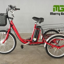 Hot Sale Three Wheel Cargo Basket Electric Trike