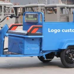 Two Barrels of Sanitation, Electric Tricycle,