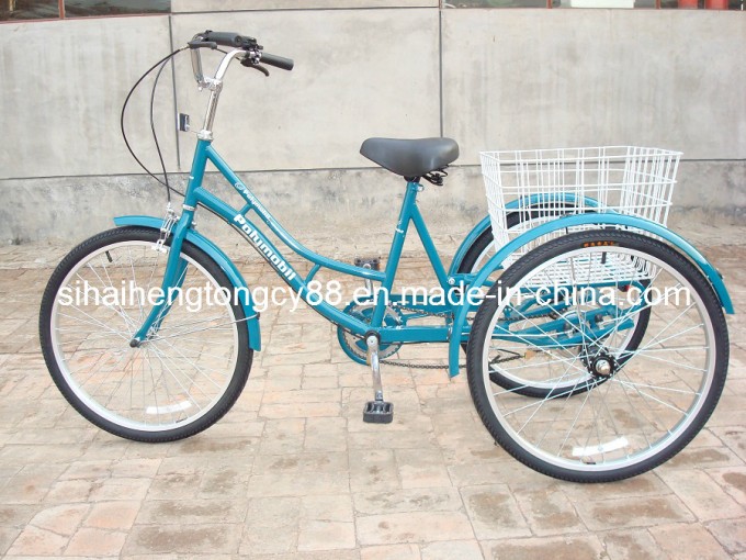 24" Steel Frame Single Speed Tricycle Image1