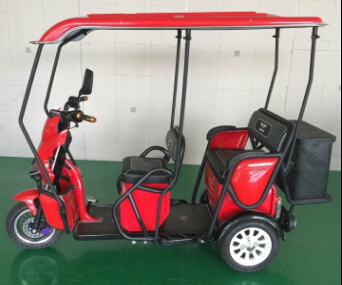 500W 48V Lead-Acid Electric Tricycle for Old People Image1