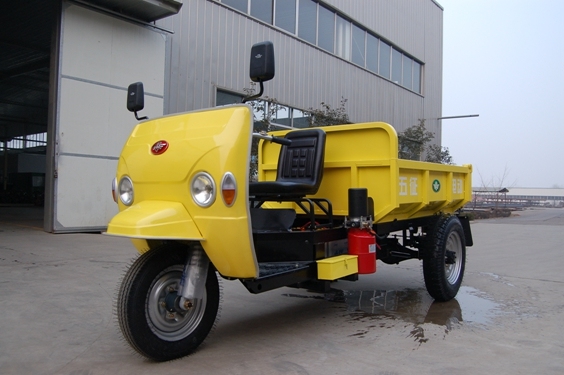 Dump Electric Three Wheeler Tricycle Image1