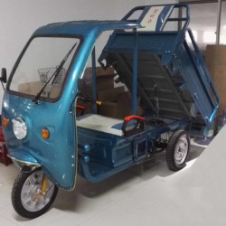 The Battery Tricycle for Cargo and Passenger