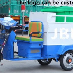 a Single Drum Sanitation Car, Sanitation Car 0.4, Electric Tricycle