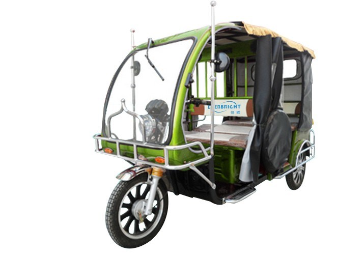 Vintage Design Three 3 Wheel Passenger Taxi Tricycle Rickshaw for Southasia Market Image1
