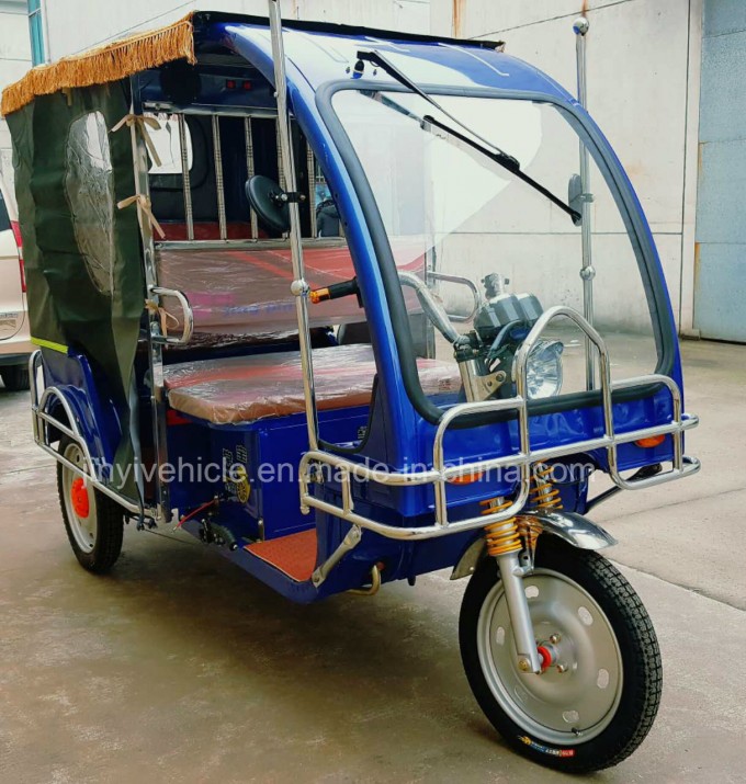 E-Rickshaw Electronic Battery Passenger Tricycle for Bangladesh Image1