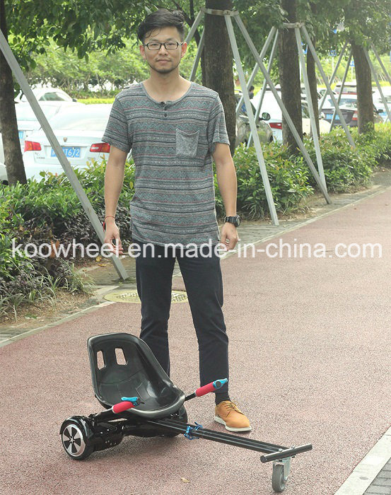 Retractable Car Style Holder Stand Kart Seat for Hoverboard Skateboard Image1