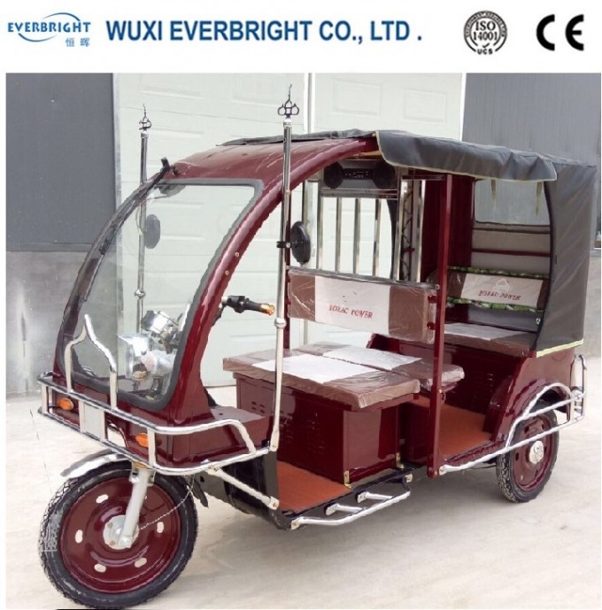 Max Speed 35km/H 60V1000W Drum Brake 3-Wheel Electric Cargo Tricycle Image1