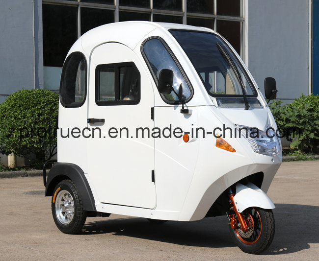 New Electric Mini Tricycle with Full Cabin Image1