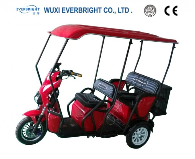 Electric Rickshaw 2 Passenger Three Wheel Tricycle Image1