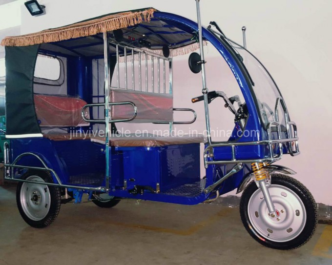 2017 New Product Bangladesh Hot Selling Electric Passenger Tricycle Image1