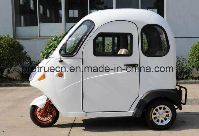 Full Cabin Electric Mini Tricycle Image1