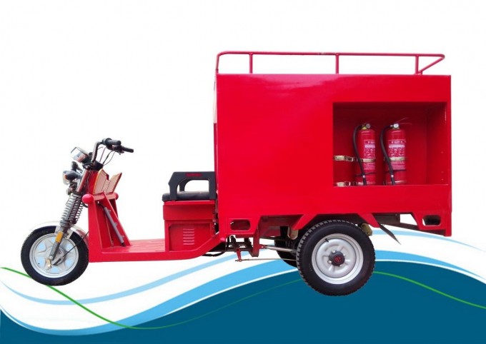 Enviornmental Four Passengers 800W Three Wheel Electro Tricycle Image1