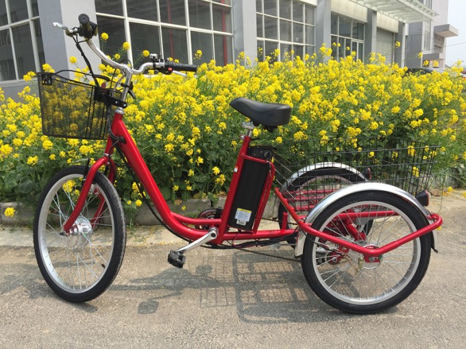Big Trike with Durable Battery Operated City Electric Tricycle Image1