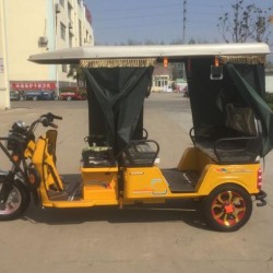 2017 Hot Four Passengers 850W Three Wheel Electro Tricycle