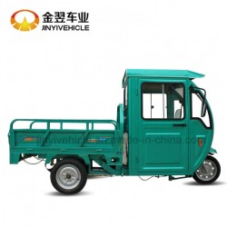 Semi-Closed Electric Cargo Tricycle
