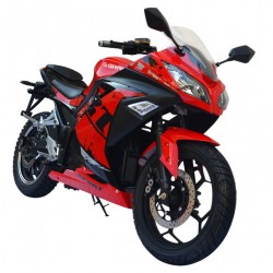 Electric Scooter/Motorcycle Lithium Battery 2000W Powerful Motor with Super LED Light