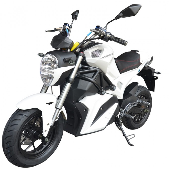 2017 Hot Electric Motorcycle Long Distance 72V Lithium Battery Image1
