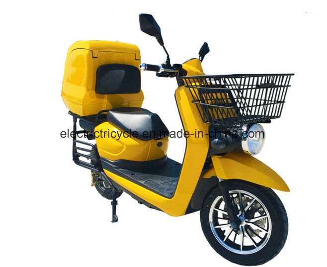 China Cheap 1200W Electric Delivery Motorcycle for Food Delivery Image1