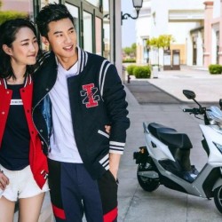 2016 Latest Electric Motorcycle with 800W Bosch Motor