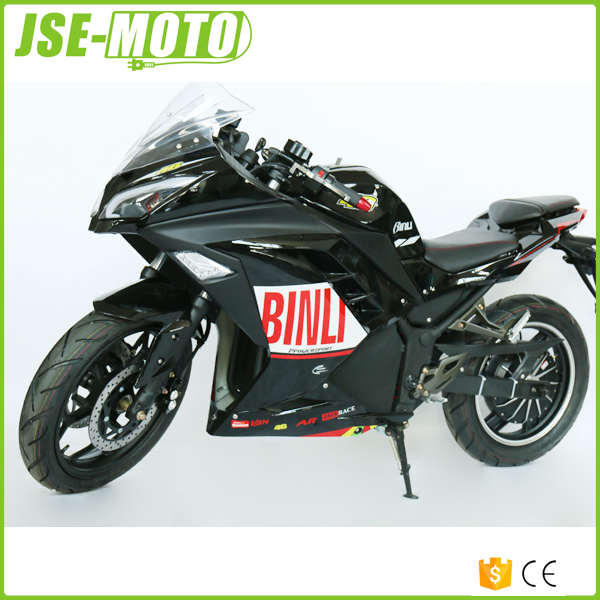 Jse-Moto 72V 2000W Lithium Battery Electric Motorcycle 100km Distance Image1