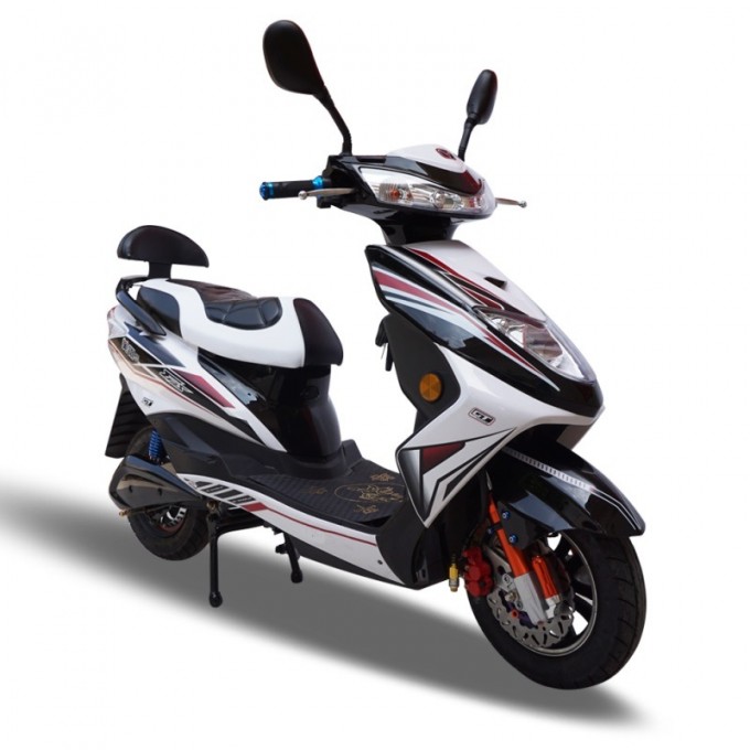 Long Distance Big Power Electric Motorcycle with Two Seats for Adults Image1