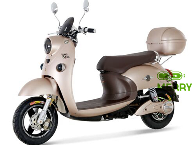 Hot Sale 1000W 60V Run Long Distance Two Men Electric Motorcycle Image1
