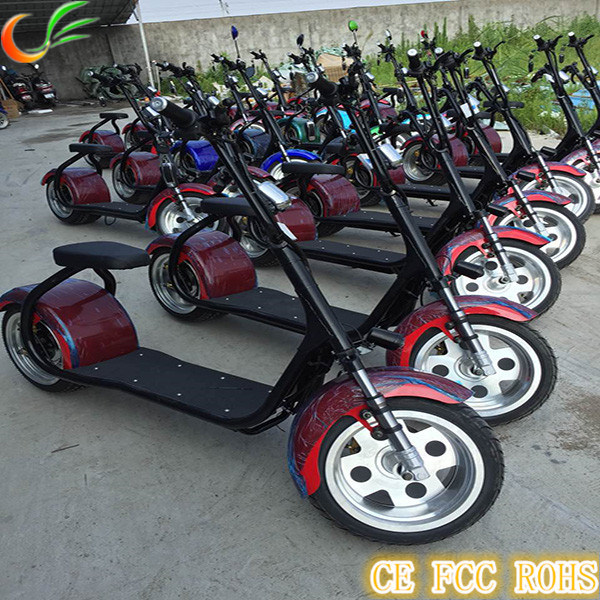 2017 Top Selling Motorcycle Citycoco Style 1000W 60V Mini Motorcycle Image1