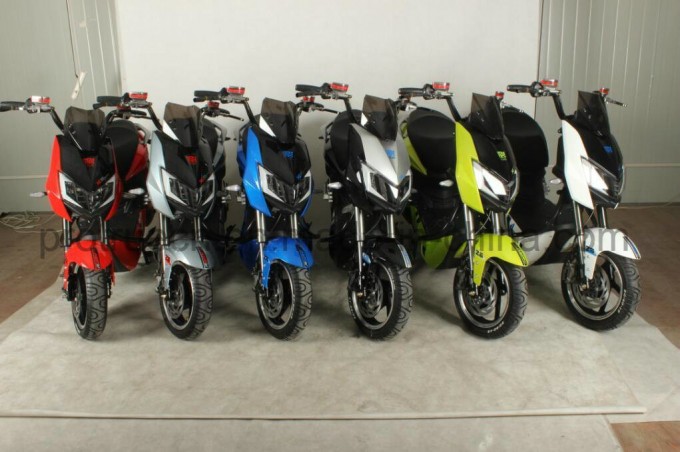 1000W Electric Motorcycle with 60V 20ah Battery Image1