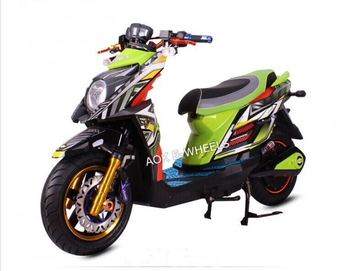 Colorful 2000W Surper Power Electric Motorcycle with Disk Brake (EM-002) Image1