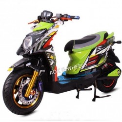 Colorful 2000W Surper Power Electric Motorcycle with Disk Brake (EM-002)