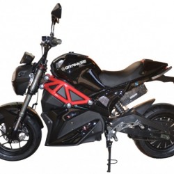 2000W Racing Electric Motorcycle Urban Shuttle Scooter with Hydraulic Suspension
