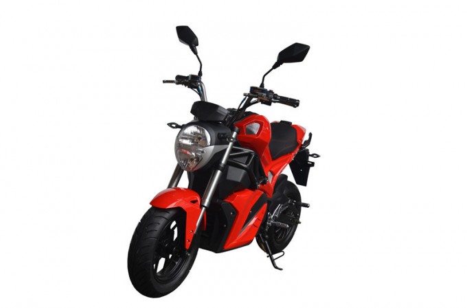 Electric Street Fighter Knight Motorcycle with 17 Climbing 150kg Capacity Image1