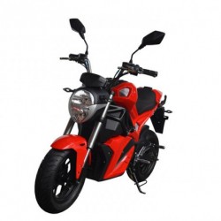 Electric Street Fighter Knight Motorcycle with 17 Climbing 150kg Capacity
