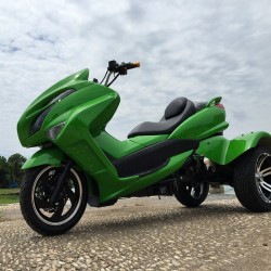 72V1500W Electric Motor Tricycle, Adult Electric Powered Dirt Motorcycle (EM-056)