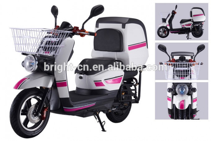 Food Delivery Electric Scooter Motorcycle/Motorbike with Cabin Warm Box Image1