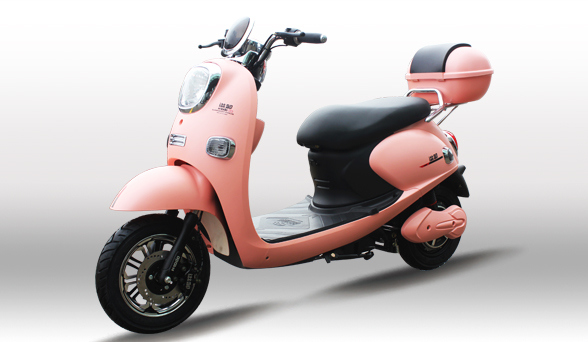 60V 1000W 2 Seats Motorcycle Electric with Disc Brakes for Woman Image1