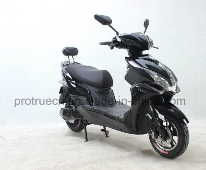High Speed Electric Motorcycle with One Passenger Back Image1