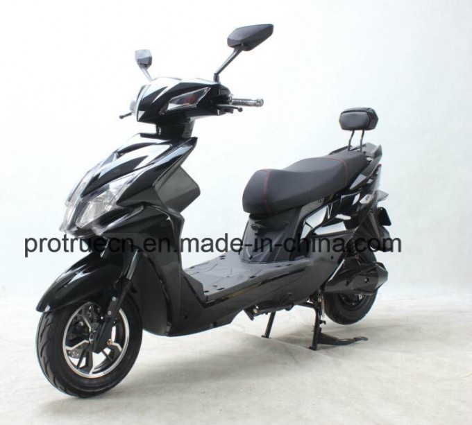 1500W Electric Motorcycle with One Passenger Back Image1