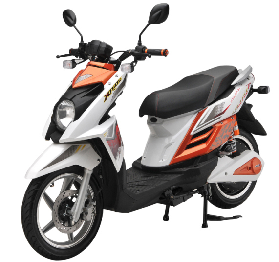 72V1500W Electric Motorcycle with Pedal, Electric Powered Moped for Adult (EM-024) Image1