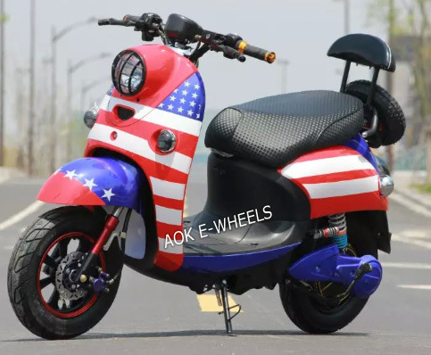 1000W60V Lead Acid Battery New Design Electric Motorcycle (EM-010) Image1
