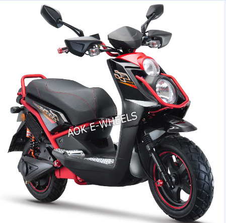Newest 1200W Adult Electric Motorcycle with F/R Disk Brake (EM-001) Image1