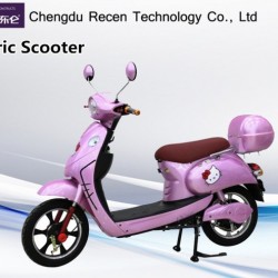 350W Double 110 Drum Brake Electric Scooter/Electric Motorcycle