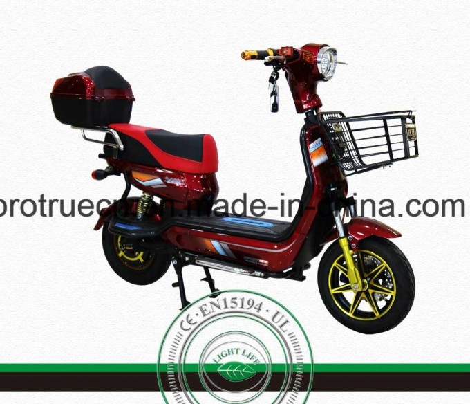 Front LED Light Steel Frame Electric Motorcycle Image1