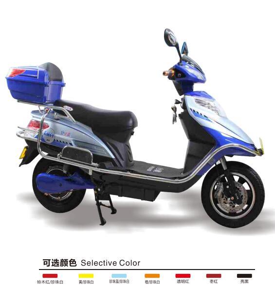 High Quality with Best Price Electric Motorcycle 1200W Lead Acid Powered Image1