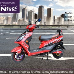 800W Electric Motorcycles with 72V 20ah for Sales