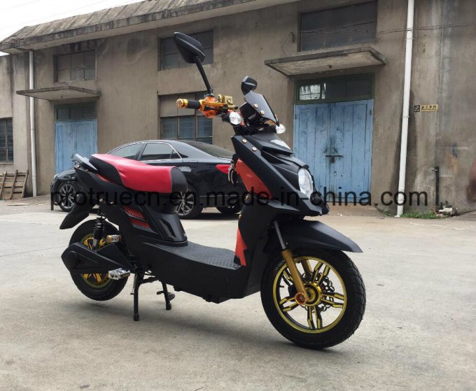 Electric Motorcycle with 800W Brushless Motor and 16" Tyres Image1