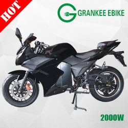 2000W Electric Motorcycle High Speed Motorbike Long Range with Pedal
