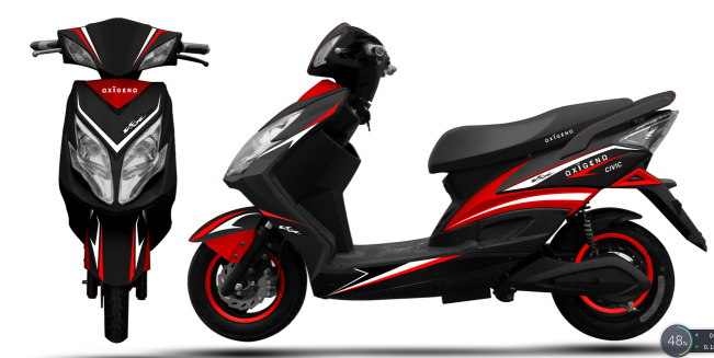 72V1500W Fashionable Style Electric Motorcycle, Electric Pedal Moped for Adult (EM-034) Image1