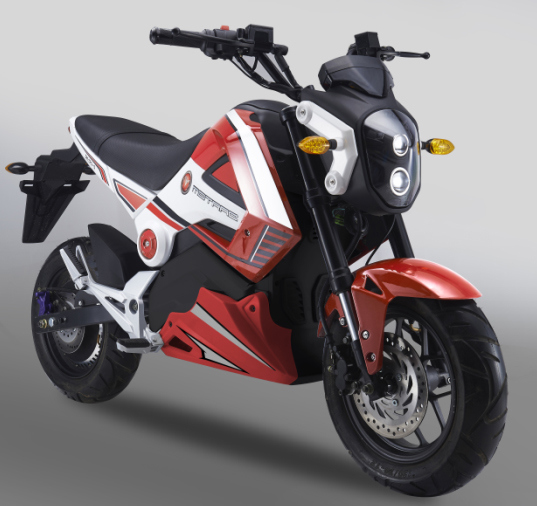 1500W72V Long Range Electric Motorbike, Adult Electric Moped with Silicon Battery (EM-026) Image1
