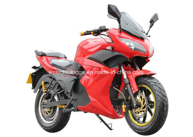 3000W Big Wheel 72V 20 Ah Sport Electirc Motorcycle Image1